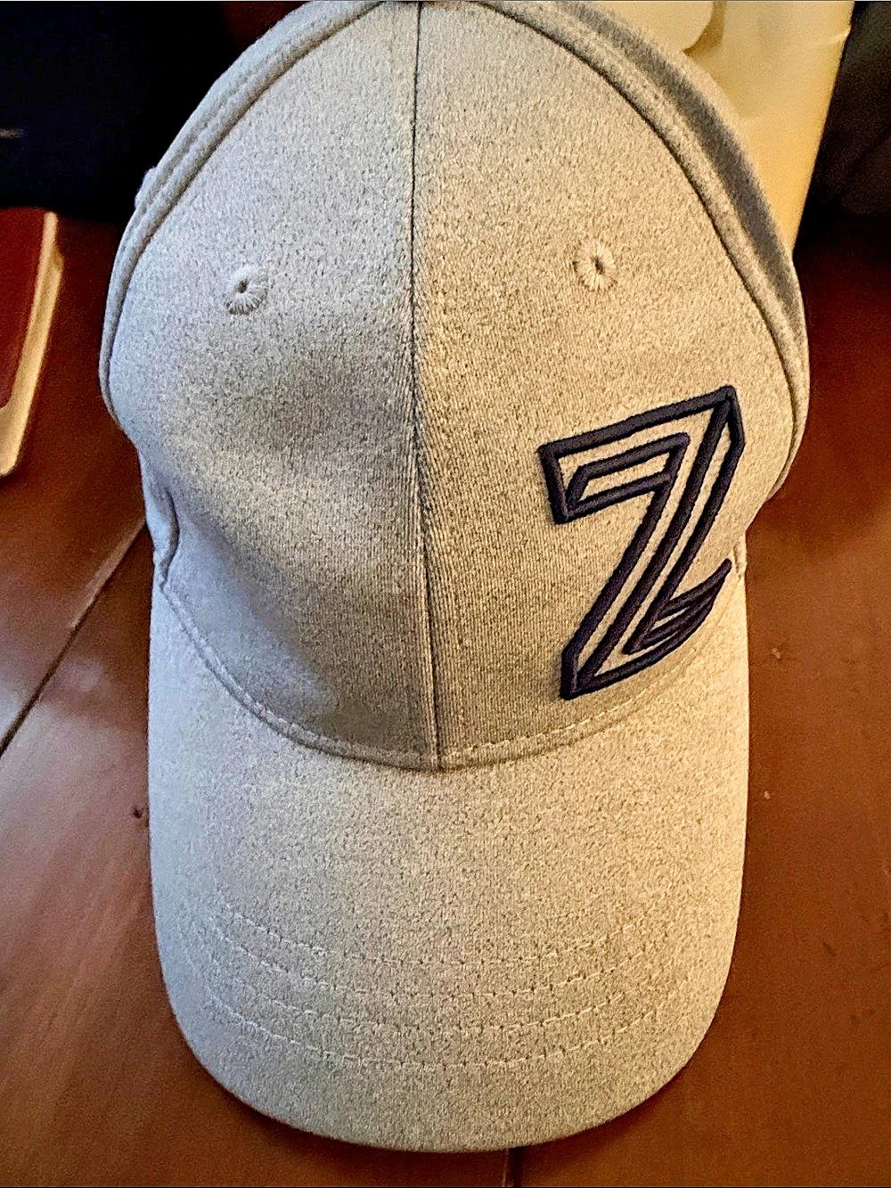 New Era Gray Logo Baseball Cap
